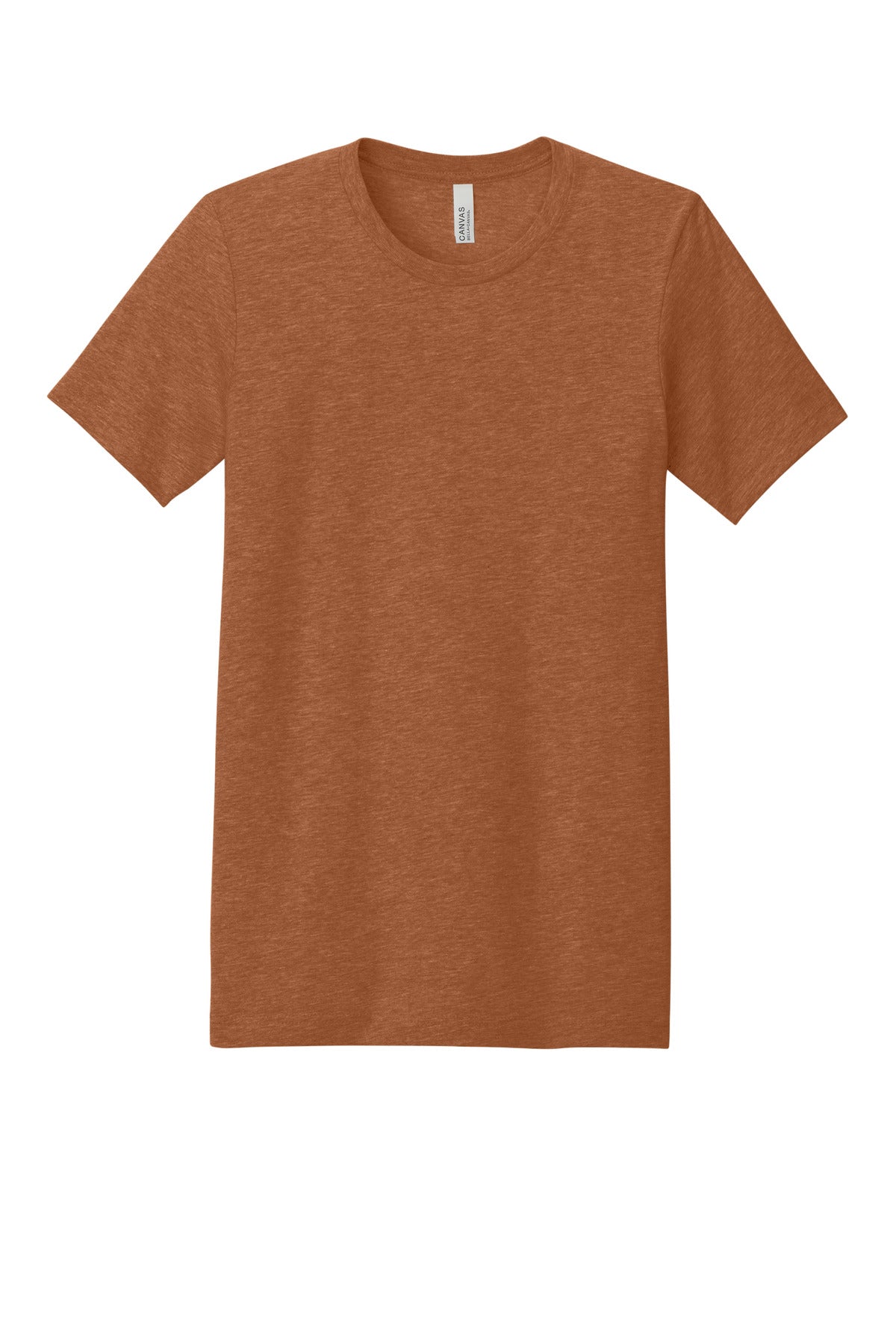 BELLA+CANVAS  Unisex Heather CVC Short Sleeve Tee - Heather Autumn