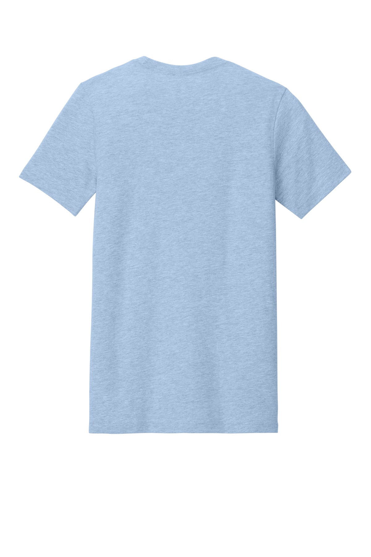 BELLA+CANVAS  Unisex Heather CVC Short Sleeve Tee - Heather Baby Blue