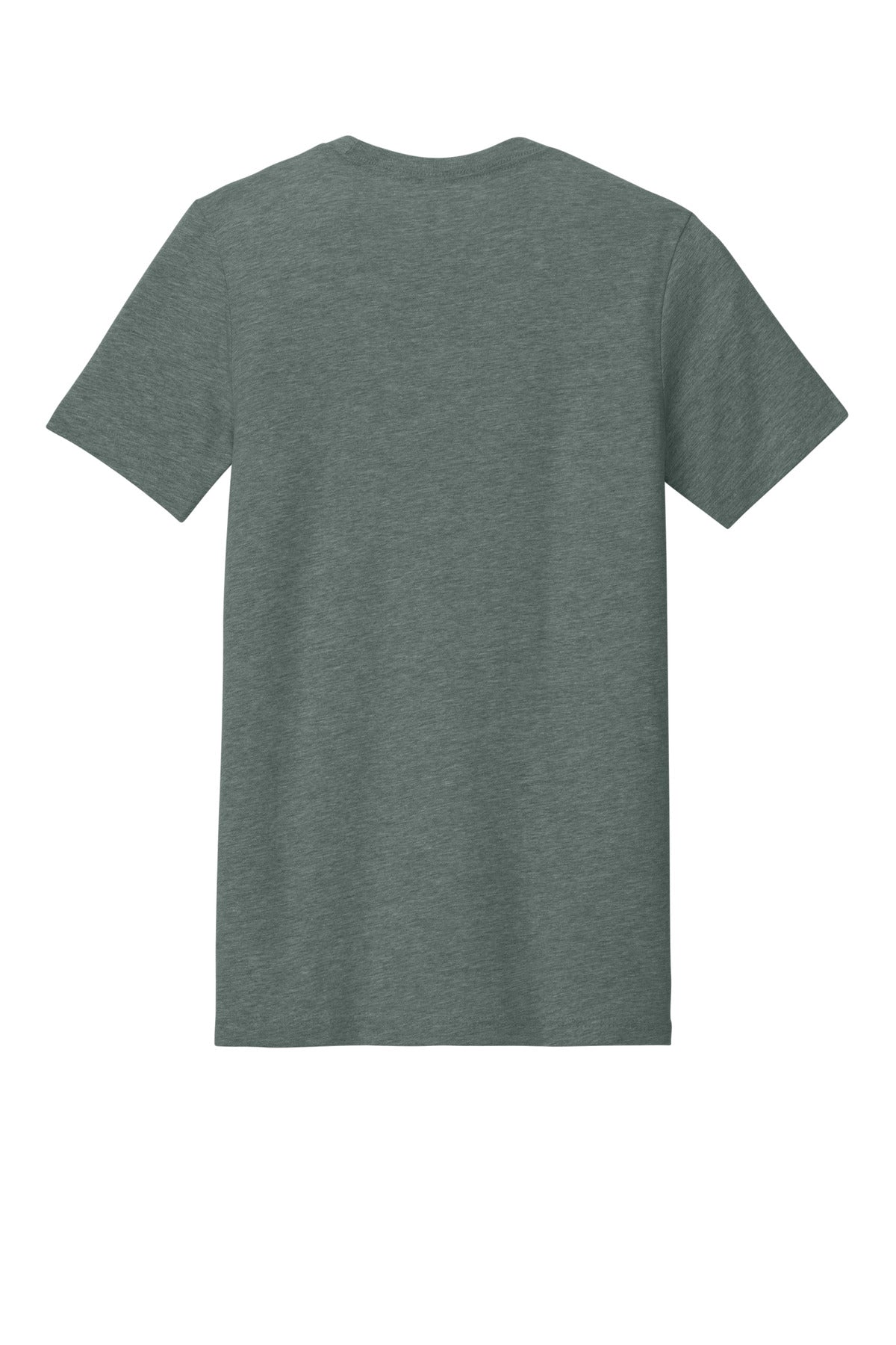 BELLA+CANVAS  Unisex Heather CVC Short Sleeve Tee - Heather Blue Storm