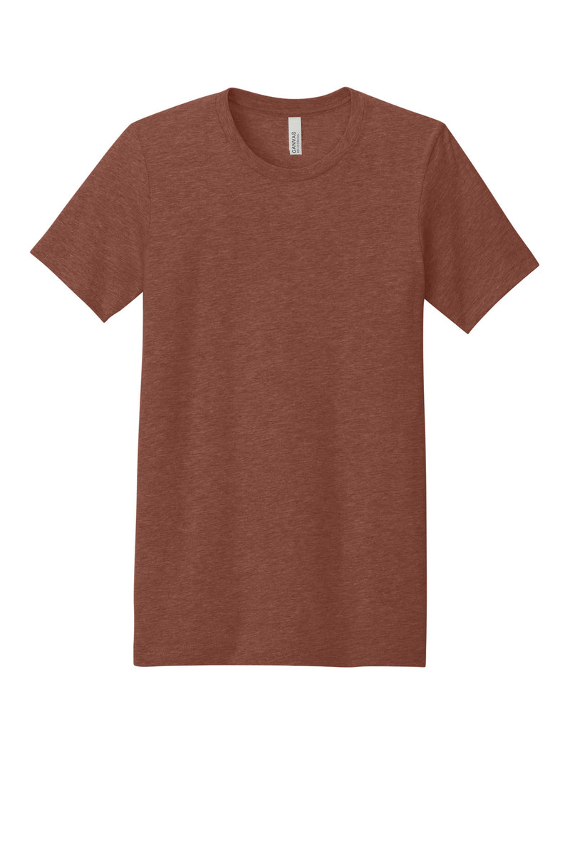 BELLA+CANVAS  Unisex Heather CVC Short Sleeve Tee - Heather Clay