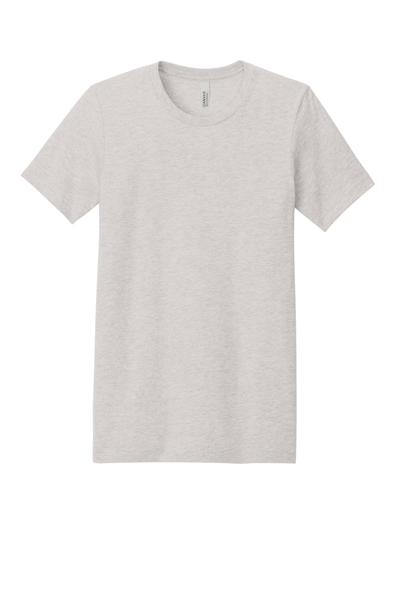 BELLA+CANVAS  Unisex Heather CVC Short Sleeve Tee - Heather Cool Grey