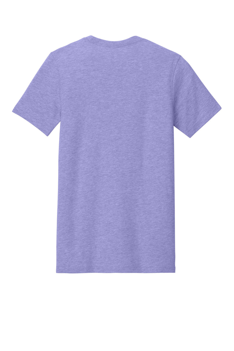BELLA+CANVAS  Unisex Heather CVC Short Sleeve Tee - Heather Dark Lavender