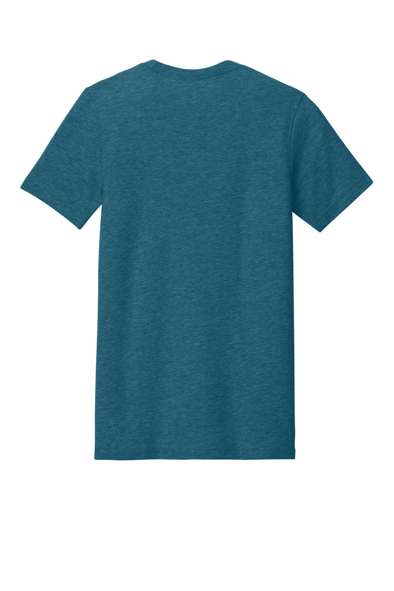BELLA+CANVAS  Unisex Heather CVC Short Sleeve Tee - Heather Deep Teal