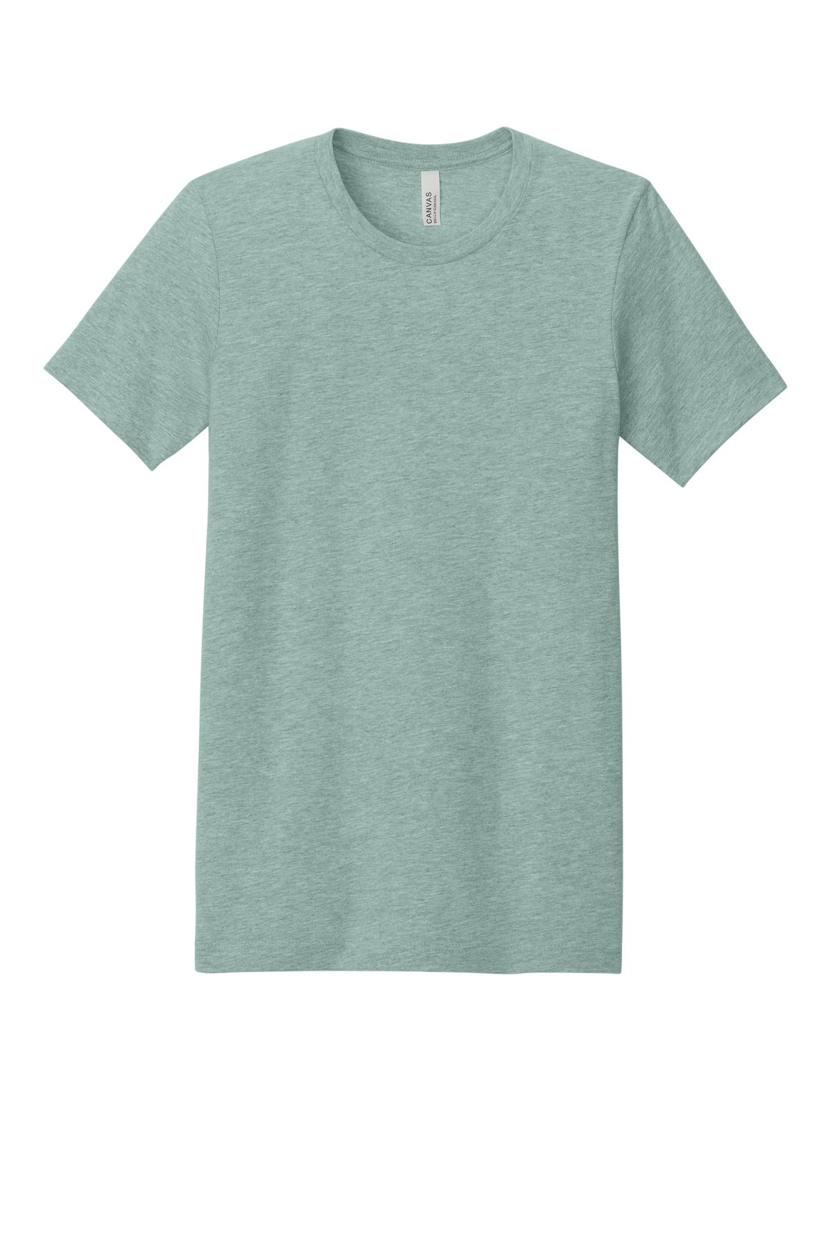 BELLA+CANVAS  Unisex Heather CVC Short Sleeve Tee - Heather Dusty Blue