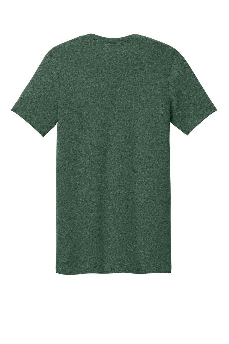 BELLA+CANVAS  Unisex Heather CVC Short Sleeve Tee - Heather Forest