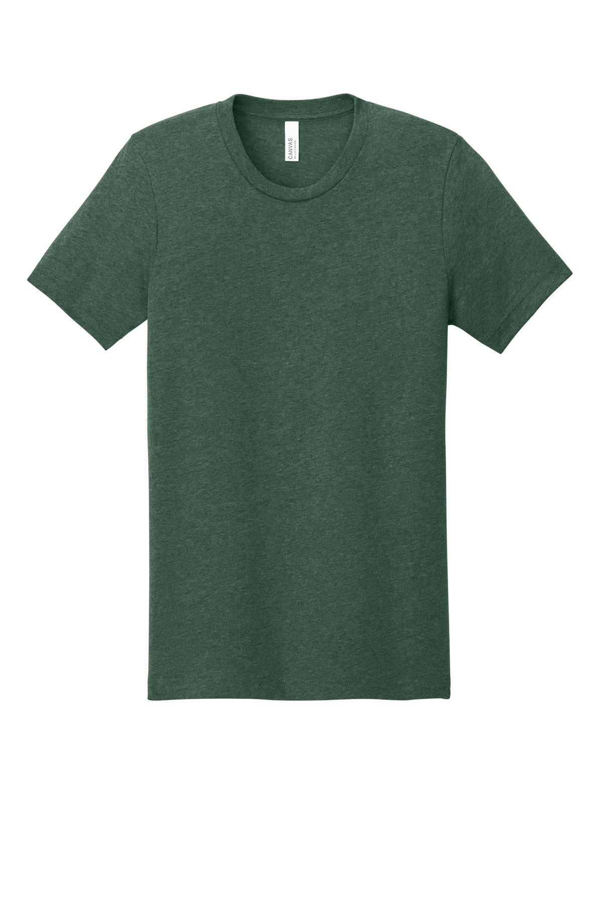 BELLA+CANVAS  Unisex Heather CVC Short Sleeve Tee - Heather Forest