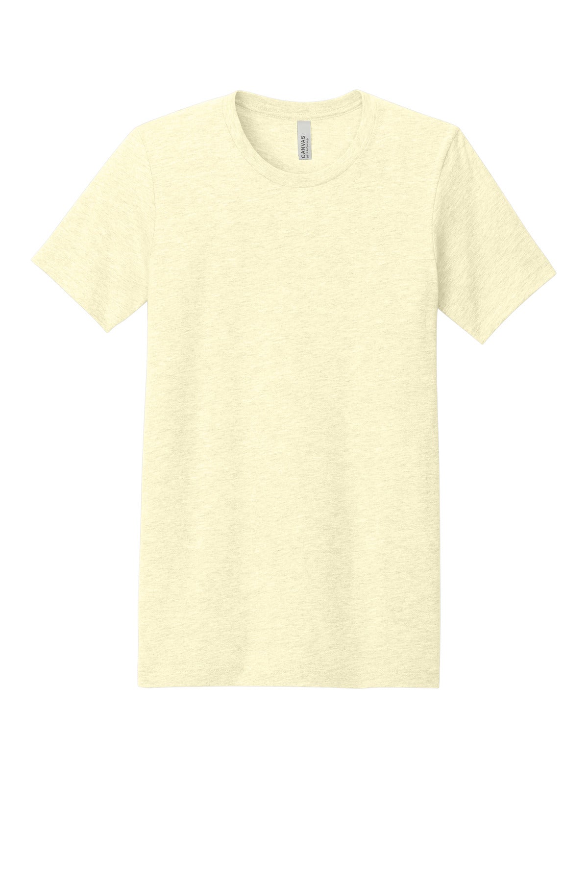 BELLA+CANVAS  Unisex Heather CVC Short Sleeve Tee - Heather French Vanilla
