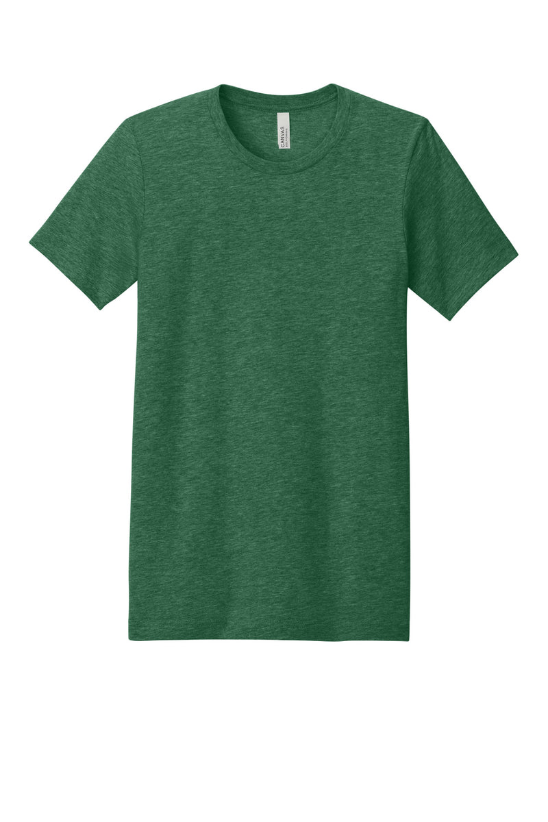 BELLA+CANVAS  Unisex Heather CVC Short Sleeve Tee - Heather Grass Green