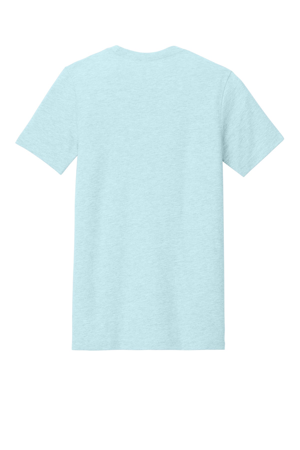 BELLA+CANVAS  Unisex Heather CVC Short Sleeve Tee - Heather Ice Blue