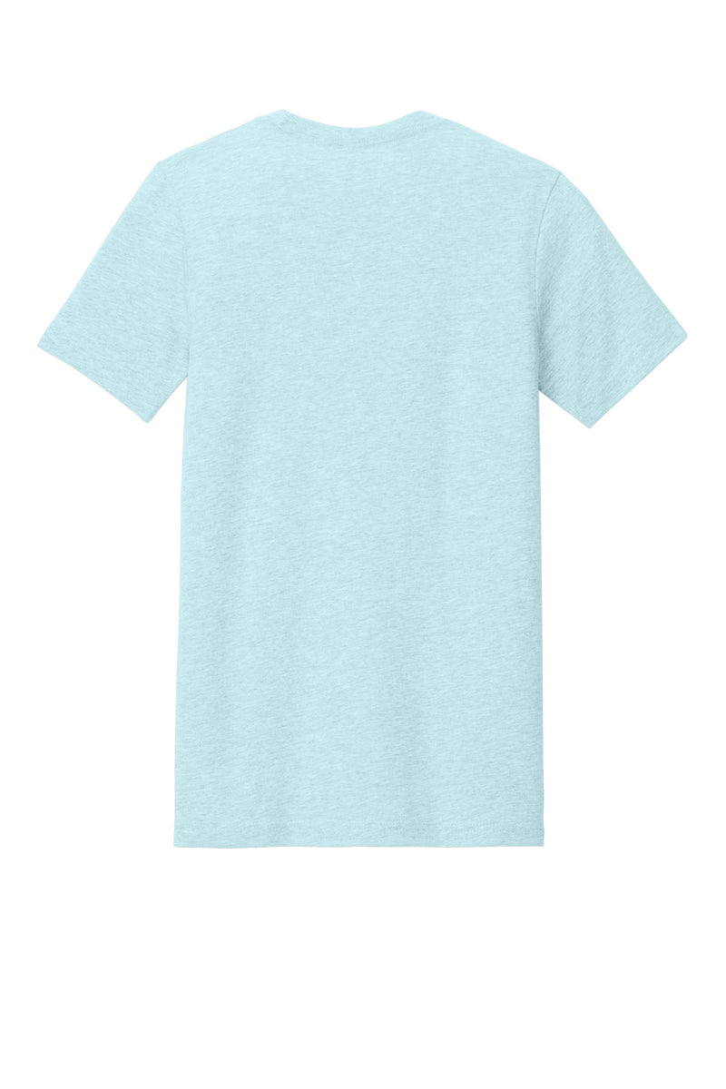 BELLA+CANVAS  Unisex Heather CVC Short Sleeve Tee - Heather Ice Blue