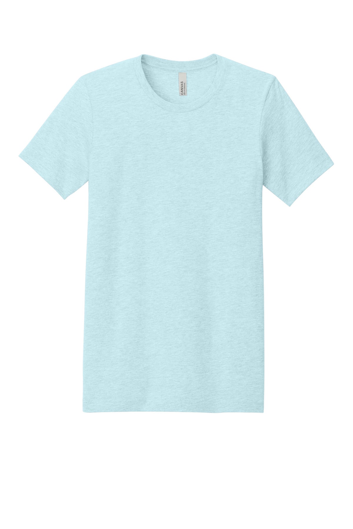 BELLA+CANVAS  Unisex Heather CVC Short Sleeve Tee - Heather Ice Blue