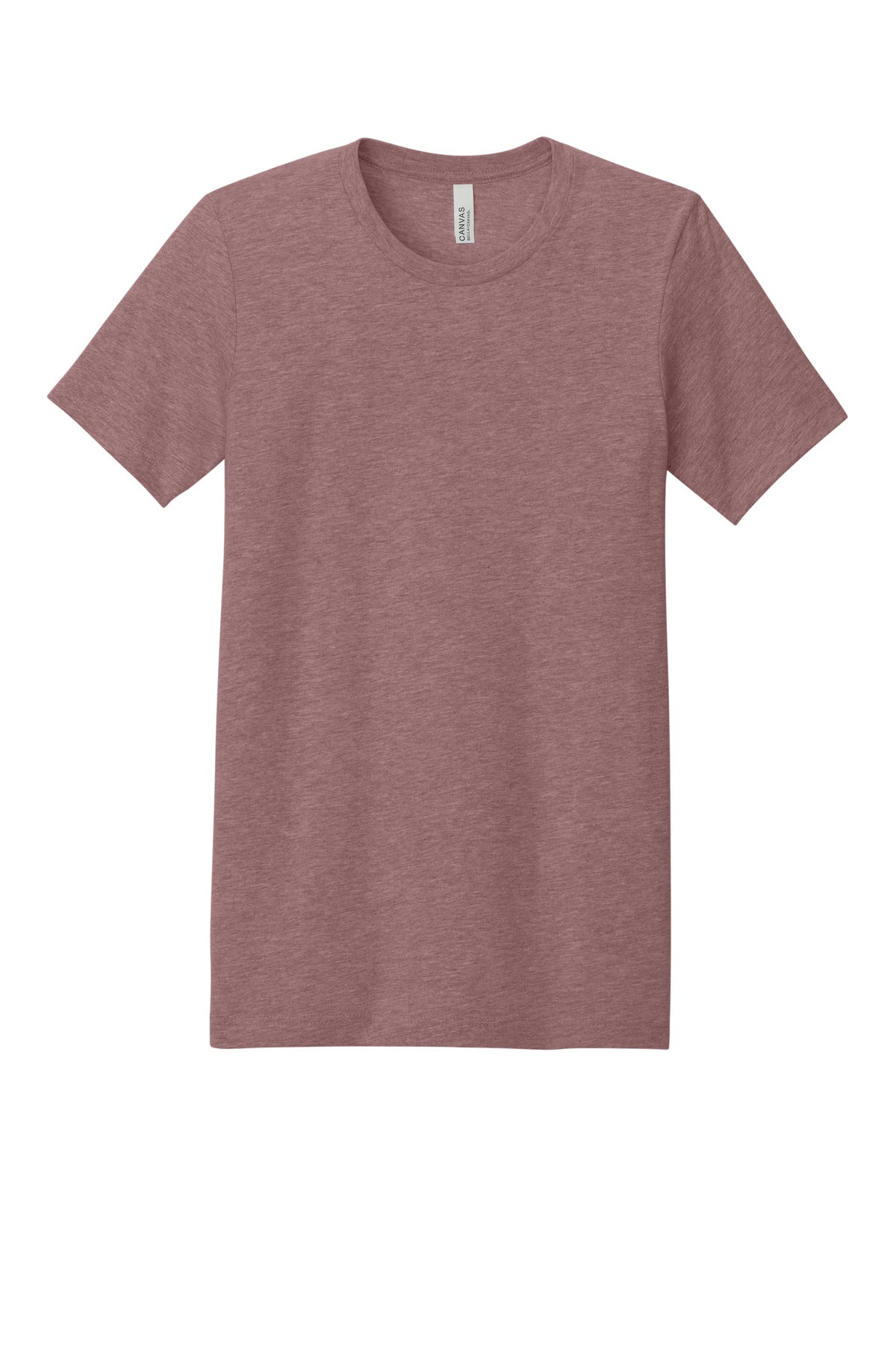BELLA+CANVAS  Unisex Heather CVC Short Sleeve Tee - Heather Mauve