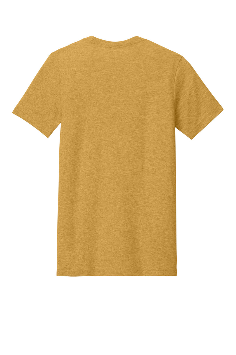 BELLA+CANVAS  Unisex Heather CVC Short Sleeve Tee - Heather Mustard