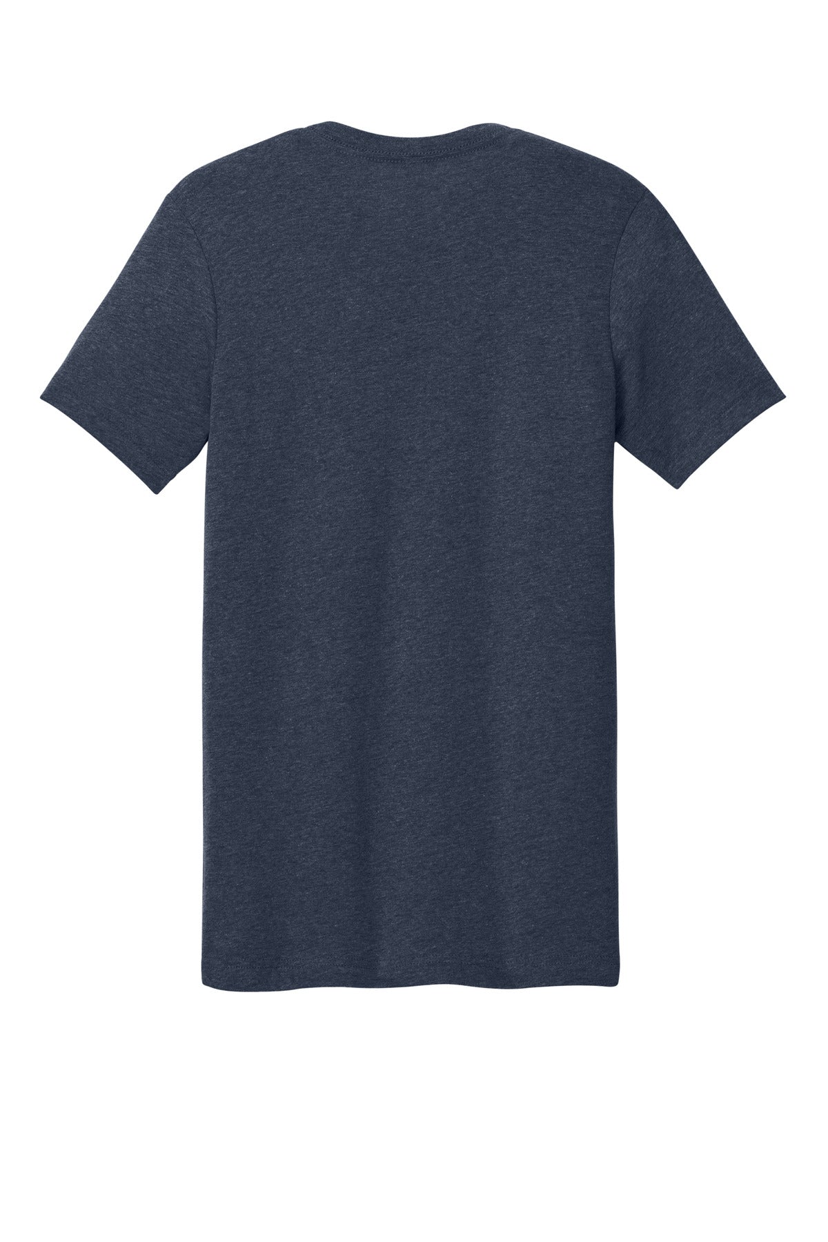 BELLA+CANVAS  Unisex Heather CVC Short Sleeve Tee - Heather Navy