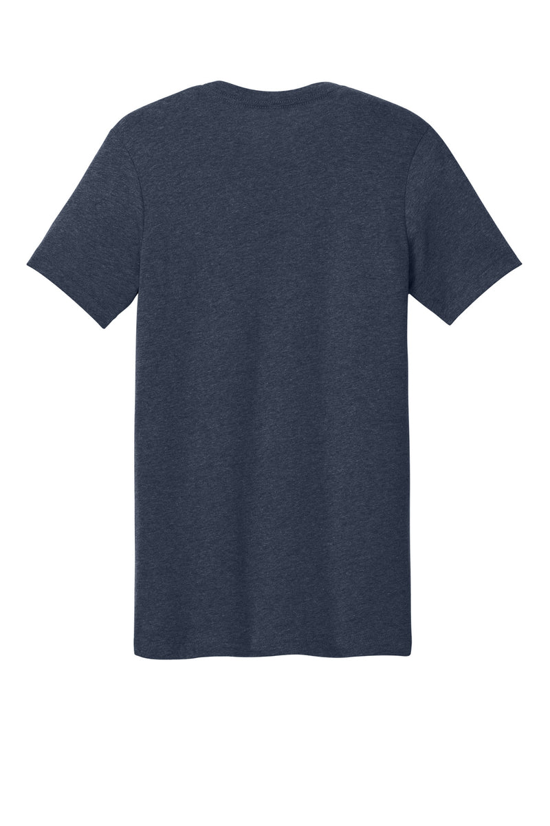 BELLA+CANVAS  Unisex Heather CVC Short Sleeve Tee - Heather Navy