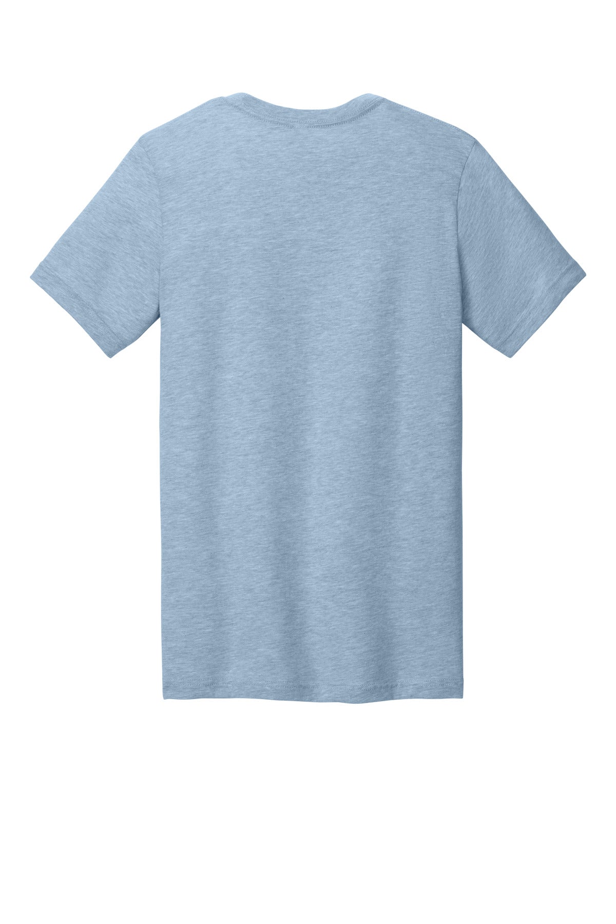 BELLA+CANVAS  Unisex Heather CVC Short Sleeve Tee - Heather Prism Blue