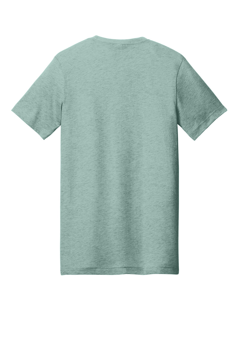 BELLA+CANVAS  Unisex Heather CVC Short Sleeve Tee - Heather Prism Dusty Blue