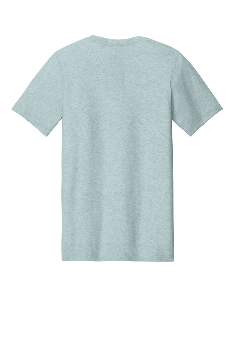BELLA+CANVAS  Unisex Heather CVC Short Sleeve Tee - Heather Prism Ice Blue