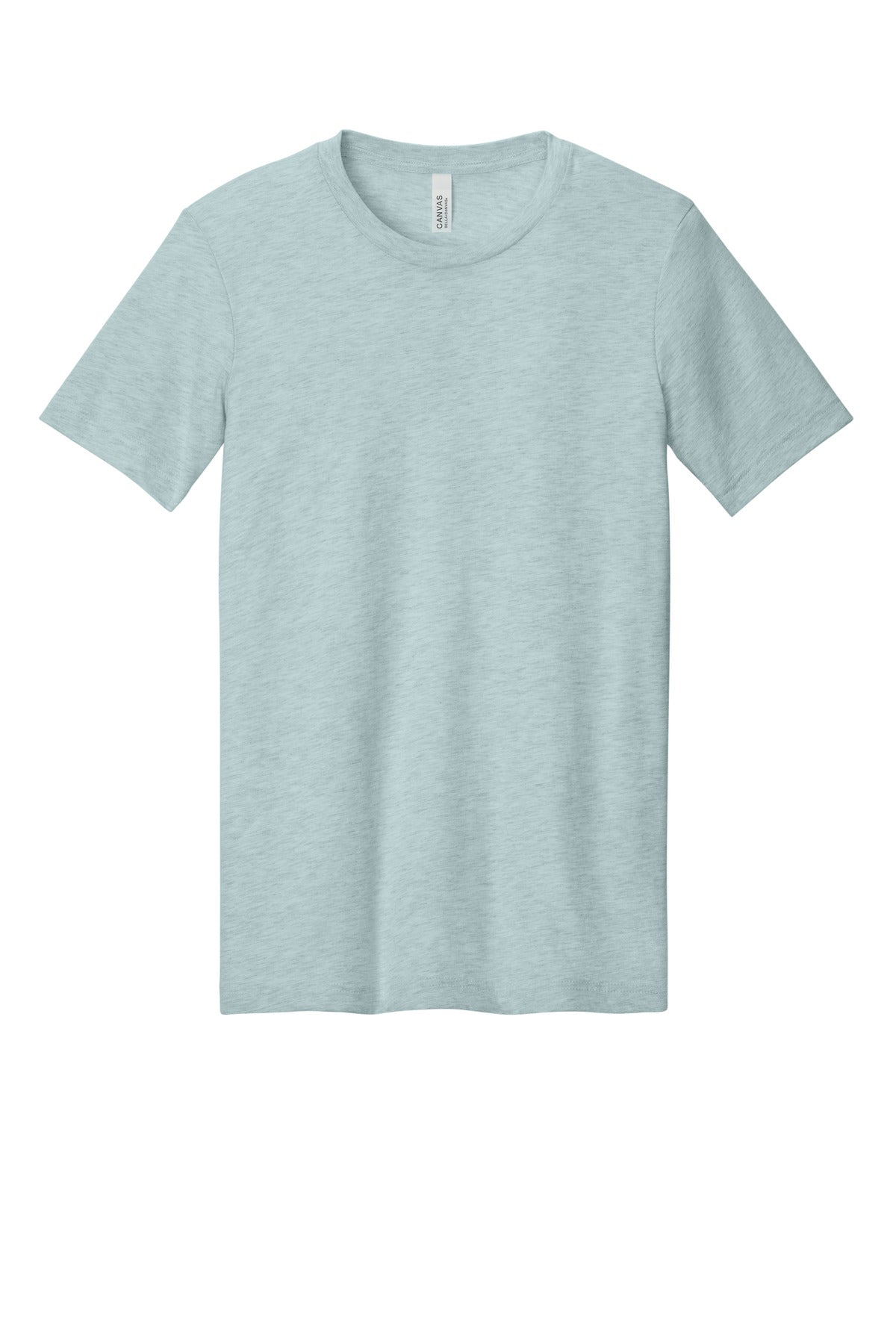 BELLA+CANVAS  Unisex Heather CVC Short Sleeve Tee - Heather Prism Ice Blue