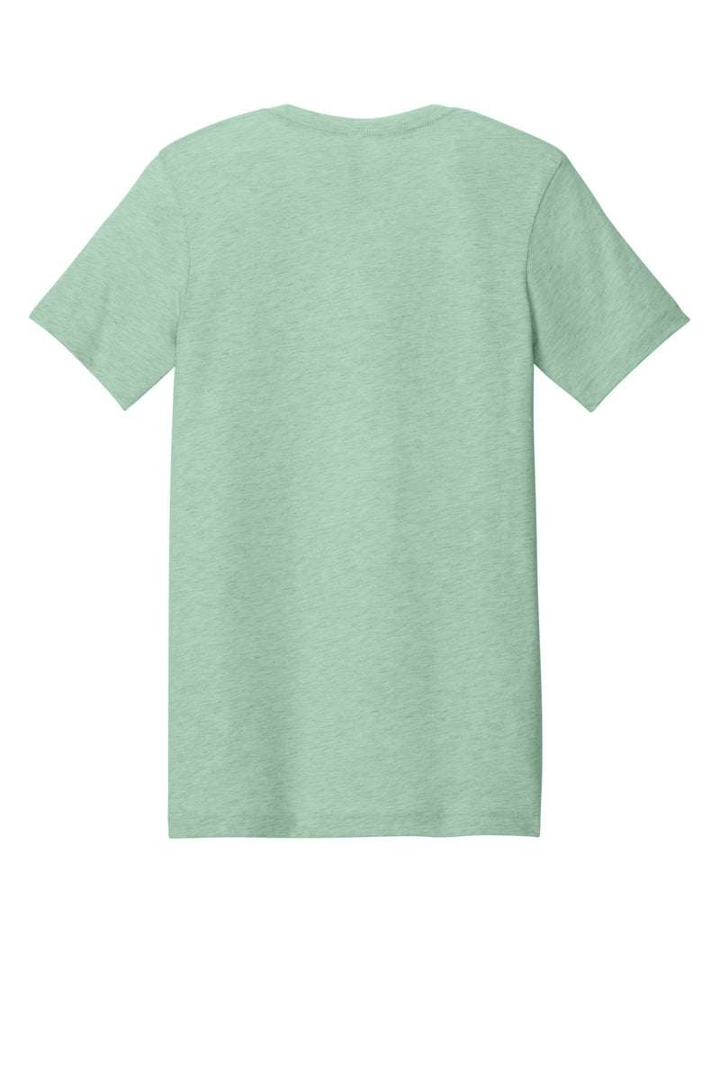 BELLA+CANVAS  Unisex Heather CVC Short Sleeve Tee - Heather Prism Mint