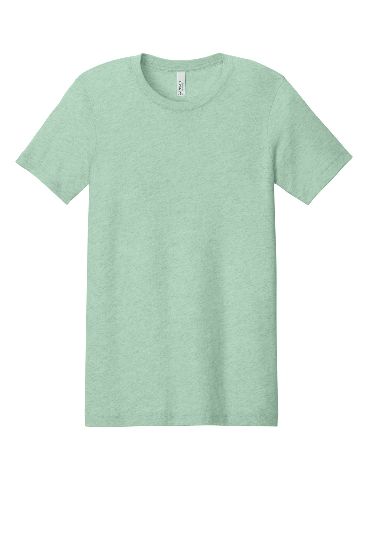 BELLA+CANVAS  Unisex Heather CVC Short Sleeve Tee - Heather Prism Mint