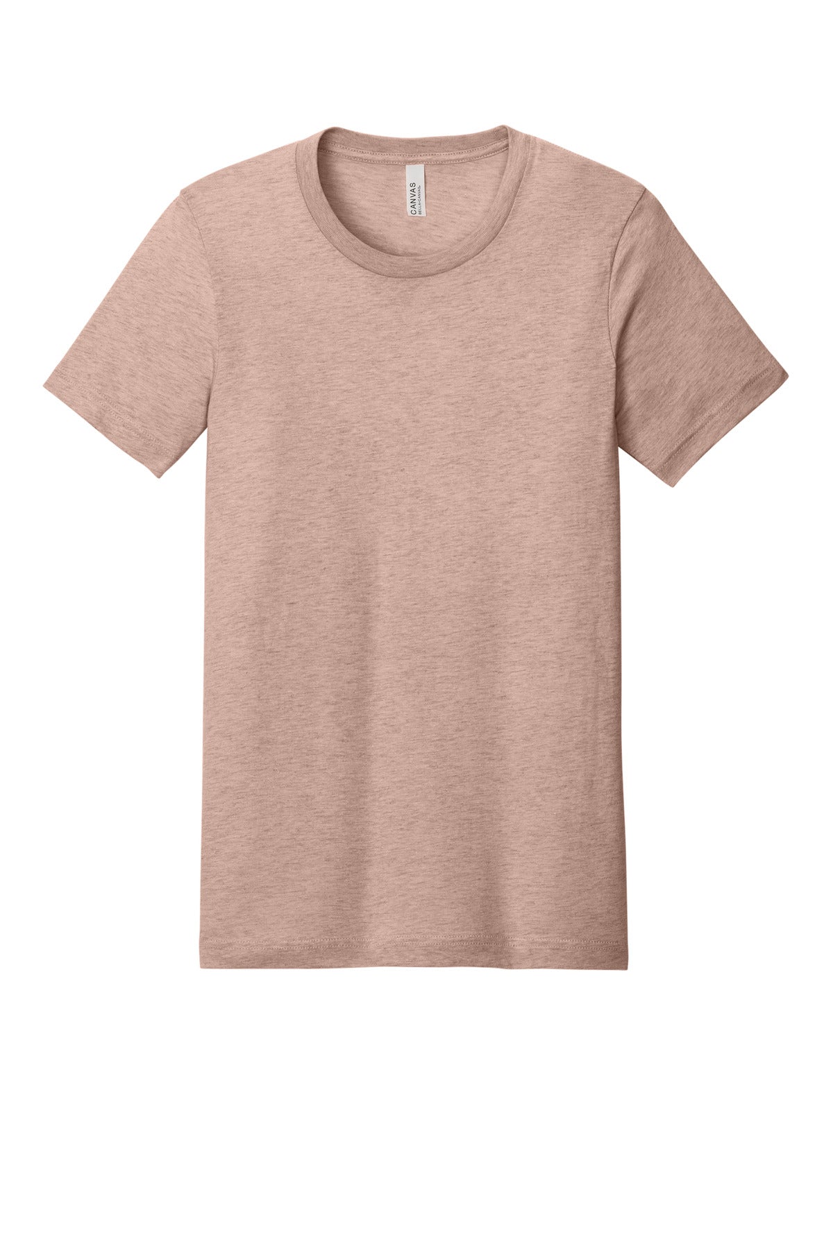 BELLA+CANVAS  Unisex Heather CVC Short Sleeve Tee - Heather Prism Peach