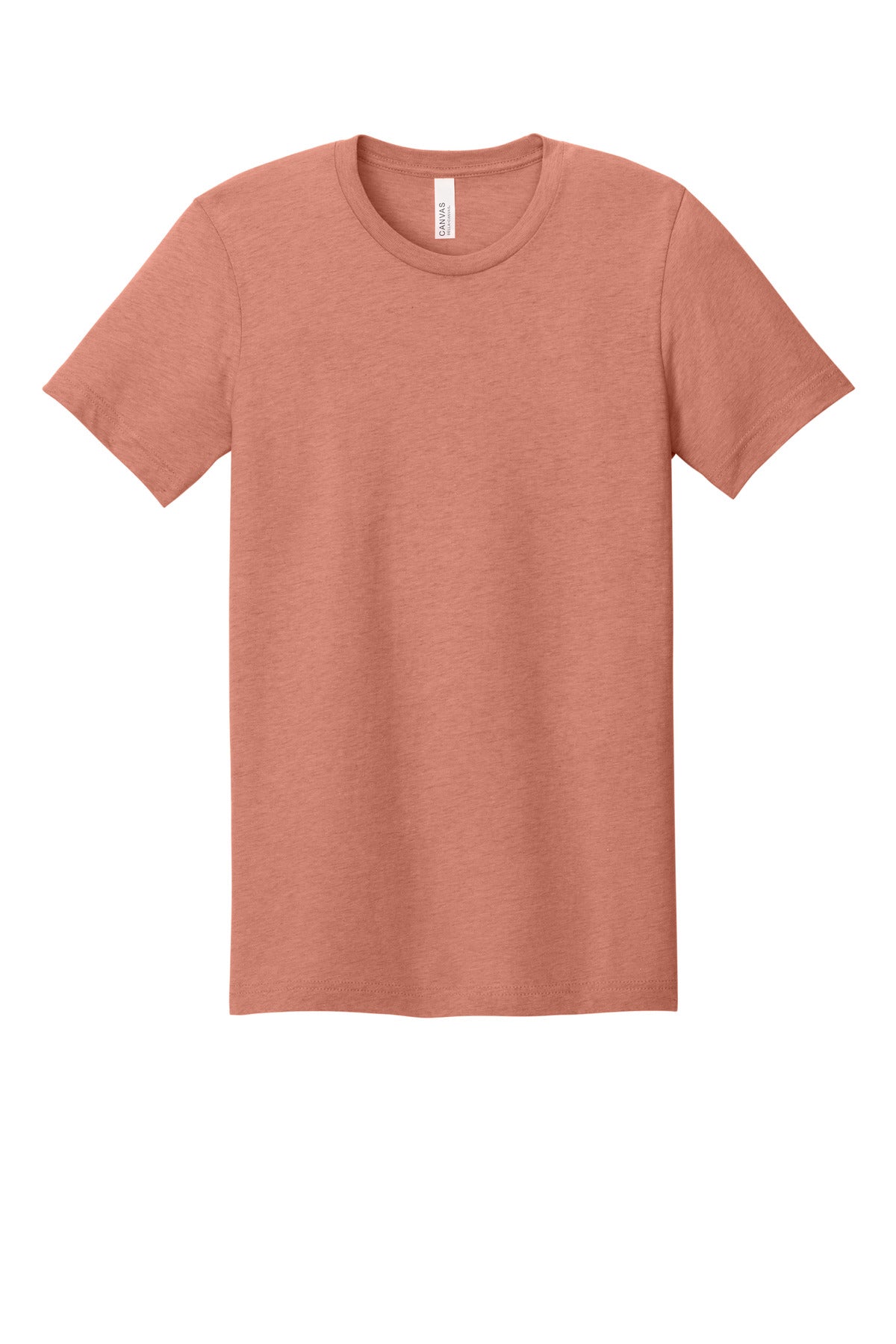 BELLA+CANVAS  Unisex Heather CVC Short Sleeve Tee - Heather Prism Sunset
