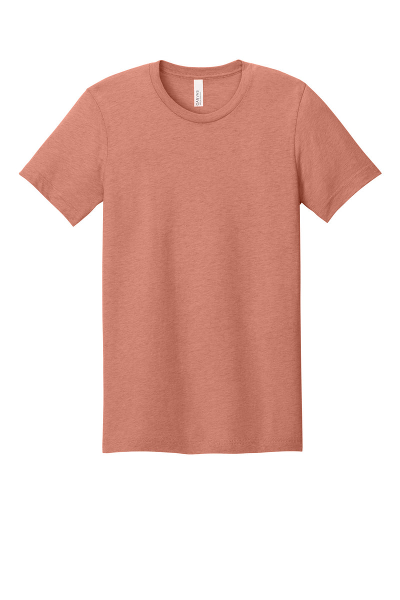 BELLA+CANVAS  Unisex Heather CVC Short Sleeve Tee - Heather Prism Sunset