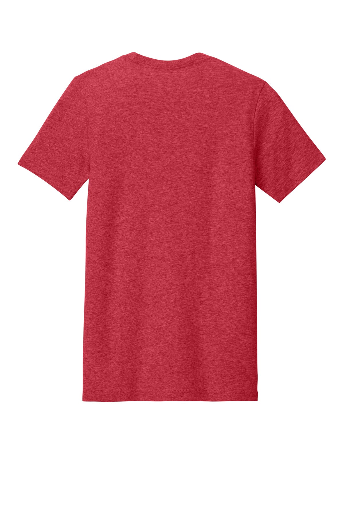 BELLA+CANVAS  Unisex Heather CVC Short Sleeve Tee - Heather Red