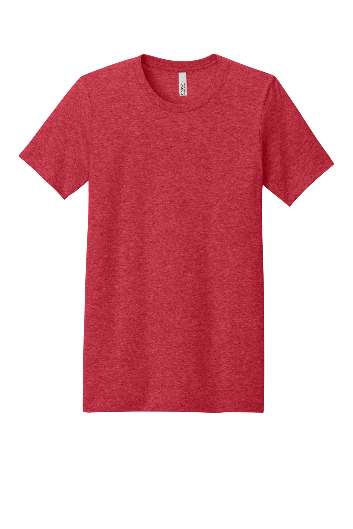 BELLA+CANVAS  Unisex Heather CVC Short Sleeve Tee - Heather Red