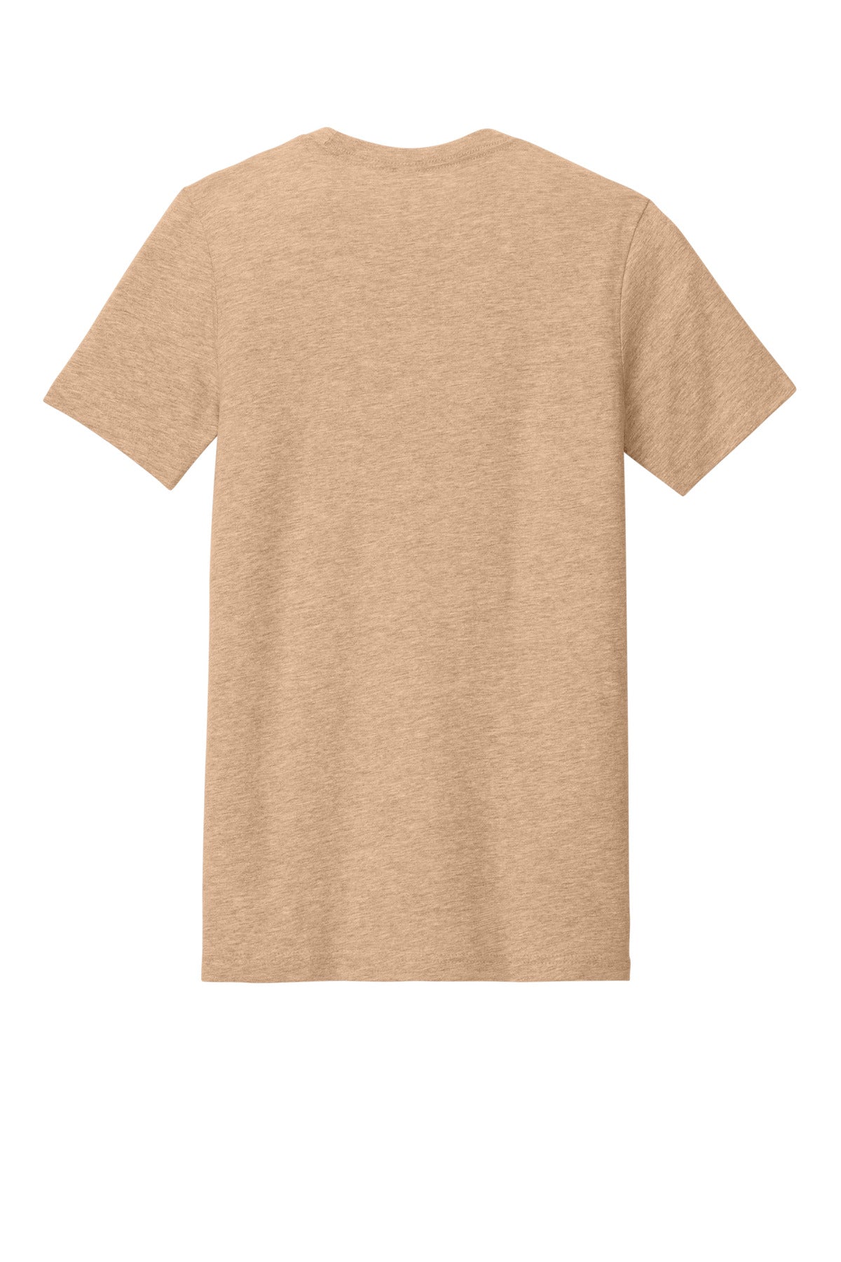BELLA+CANVAS  Unisex Heather CVC Short Sleeve Tee - Heather Sand Dune