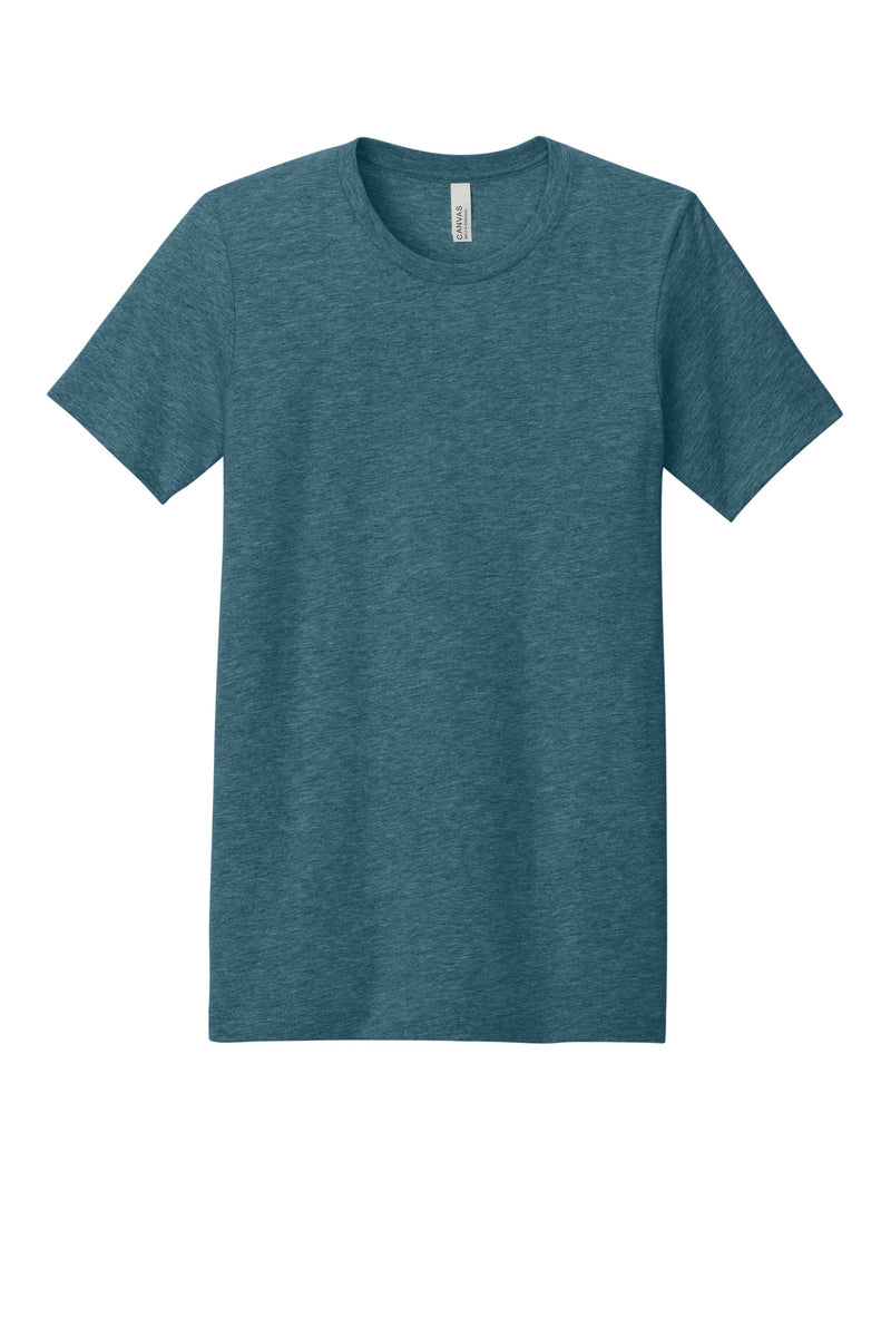 BELLA+CANVAS  Unisex Heather CVC Short Sleeve Tee - Heather Slate