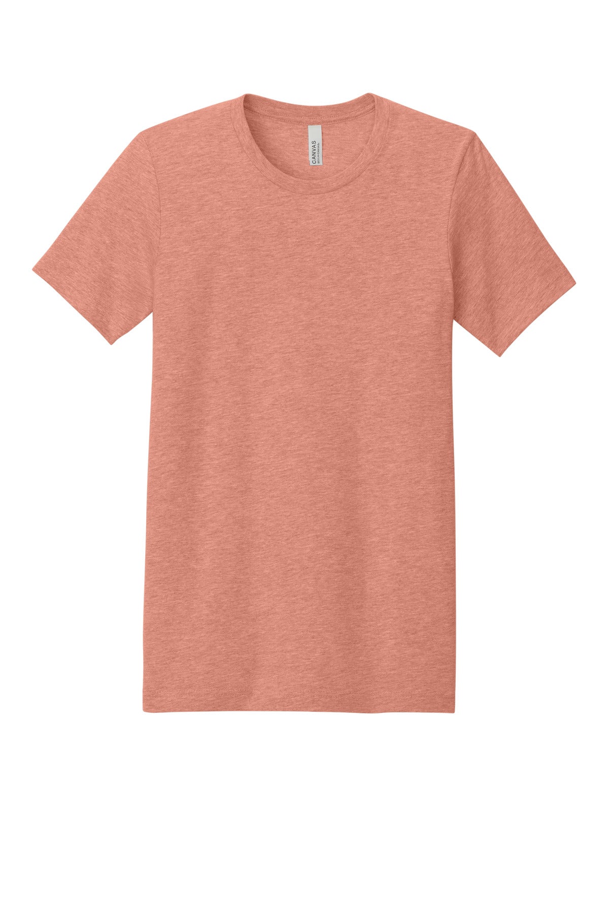 BELLA+CANVAS  Unisex Heather CVC Short Sleeve Tee - Heather Sunset