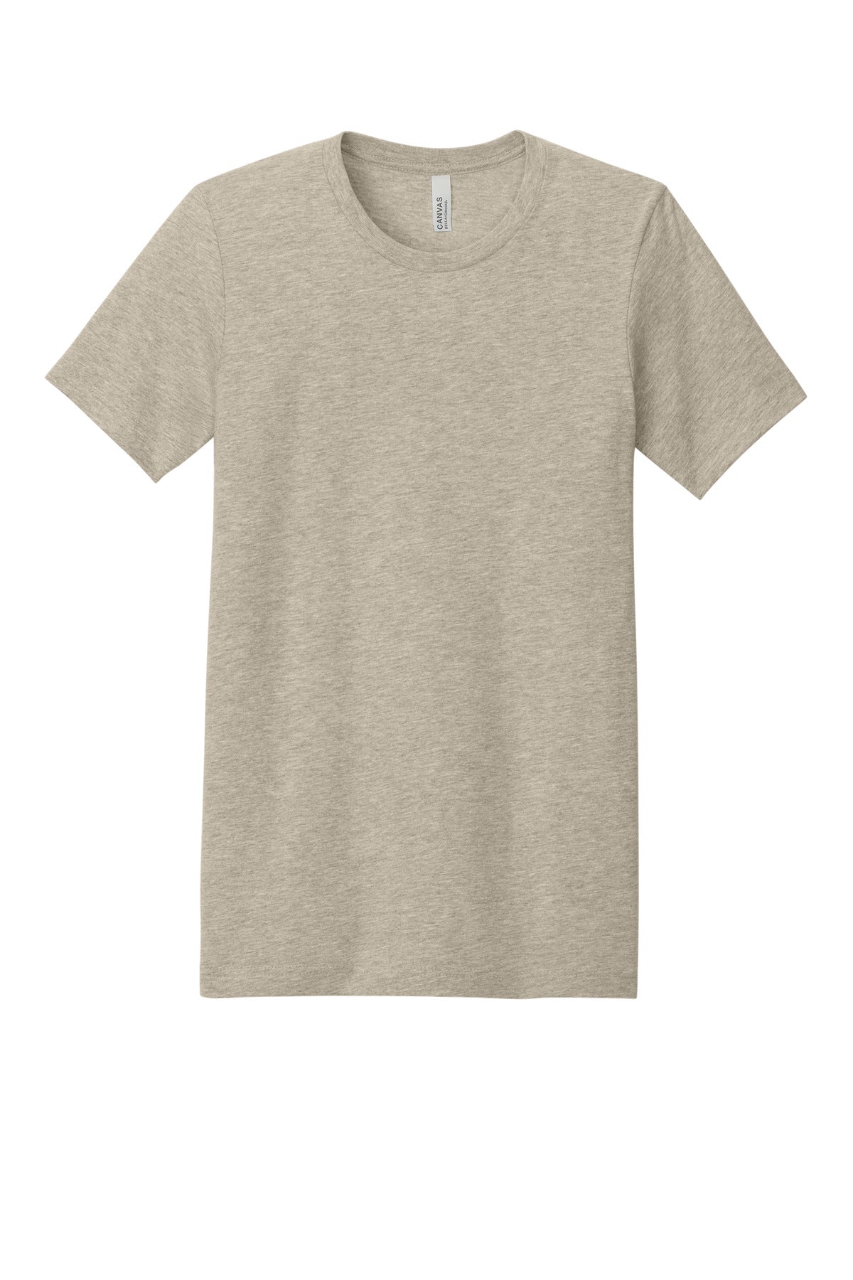 BELLA+CANVAS  Unisex Heather CVC Short Sleeve Tee - Heather Tan