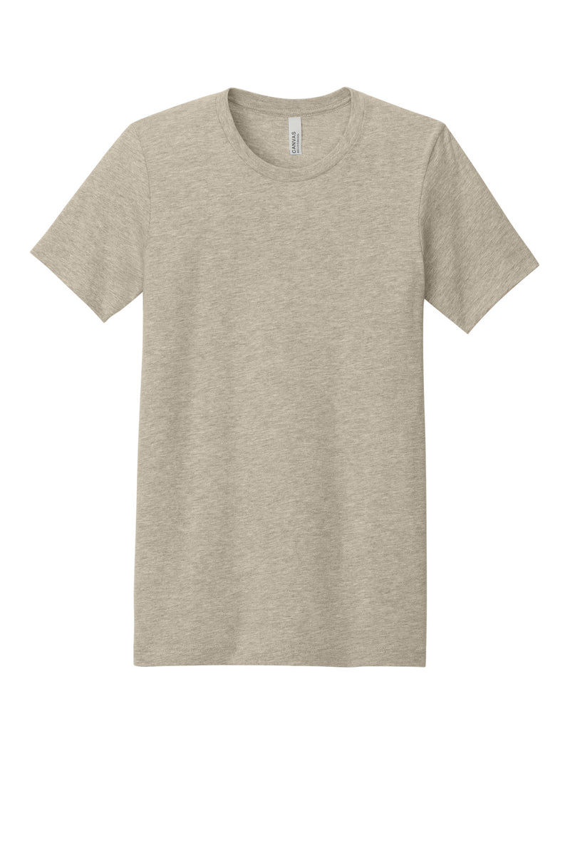 BELLA+CANVAS  Unisex Heather CVC Short Sleeve Tee - Heather Tan
