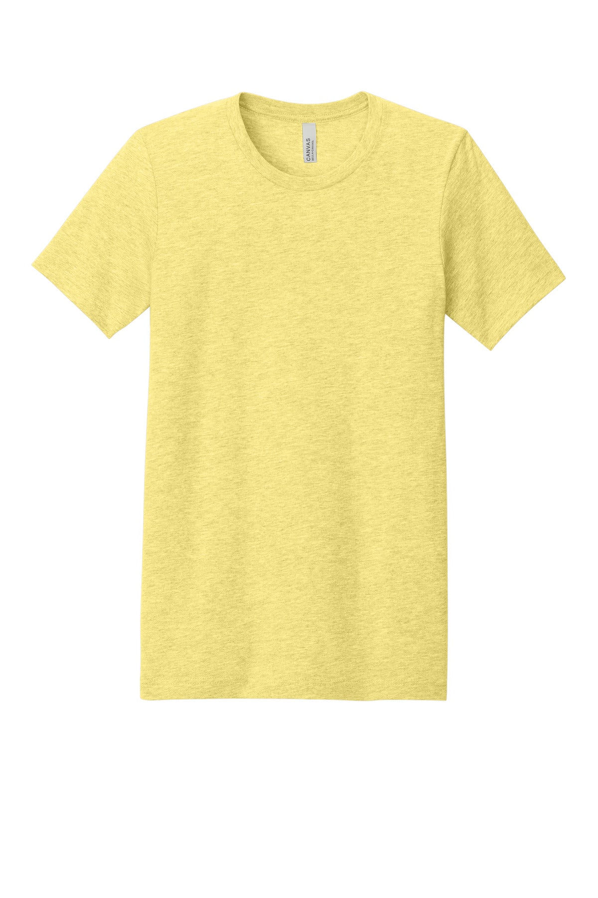 BELLA+CANVAS  Unisex Heather CVC Short Sleeve Tee - Heather Yellow