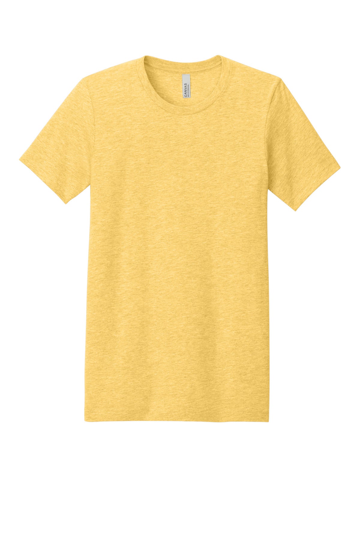 BELLA+CANVAS  Unisex Heather CVC Short Sleeve Tee - Heather Yellow Gold