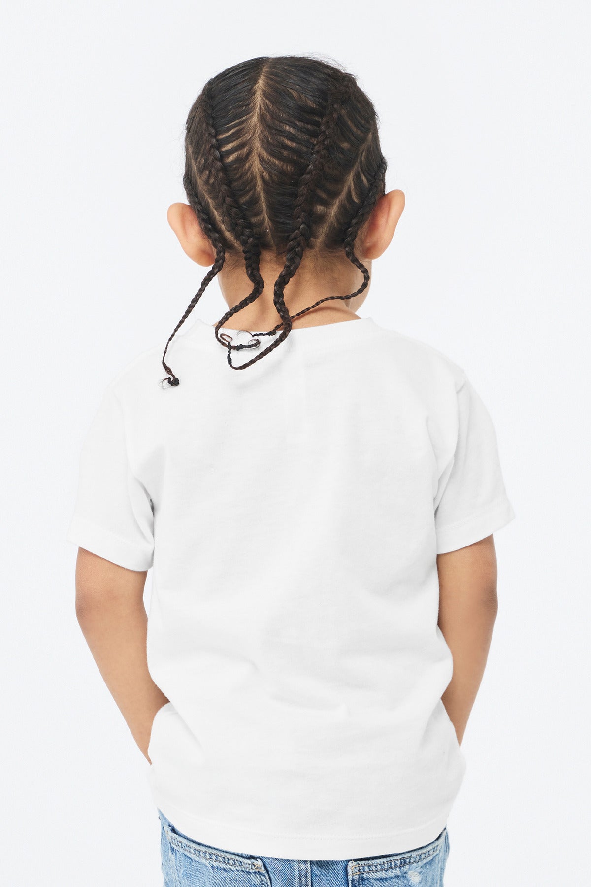 BELLA+CANVAS Toddler Short Sleeve Tee - White