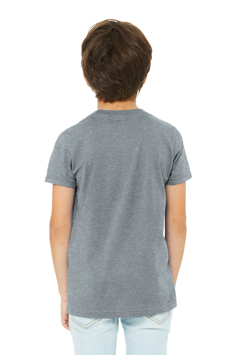 BELLA+CANVAS Youth Heather CVC Tee - Athletic Heather