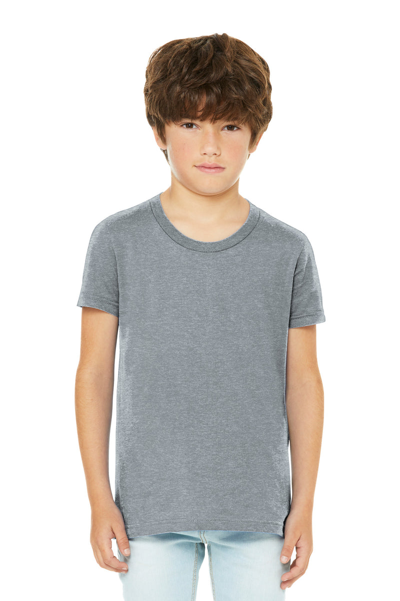 BELLA+CANVAS Youth Heather CVC Tee - Athletic Heather