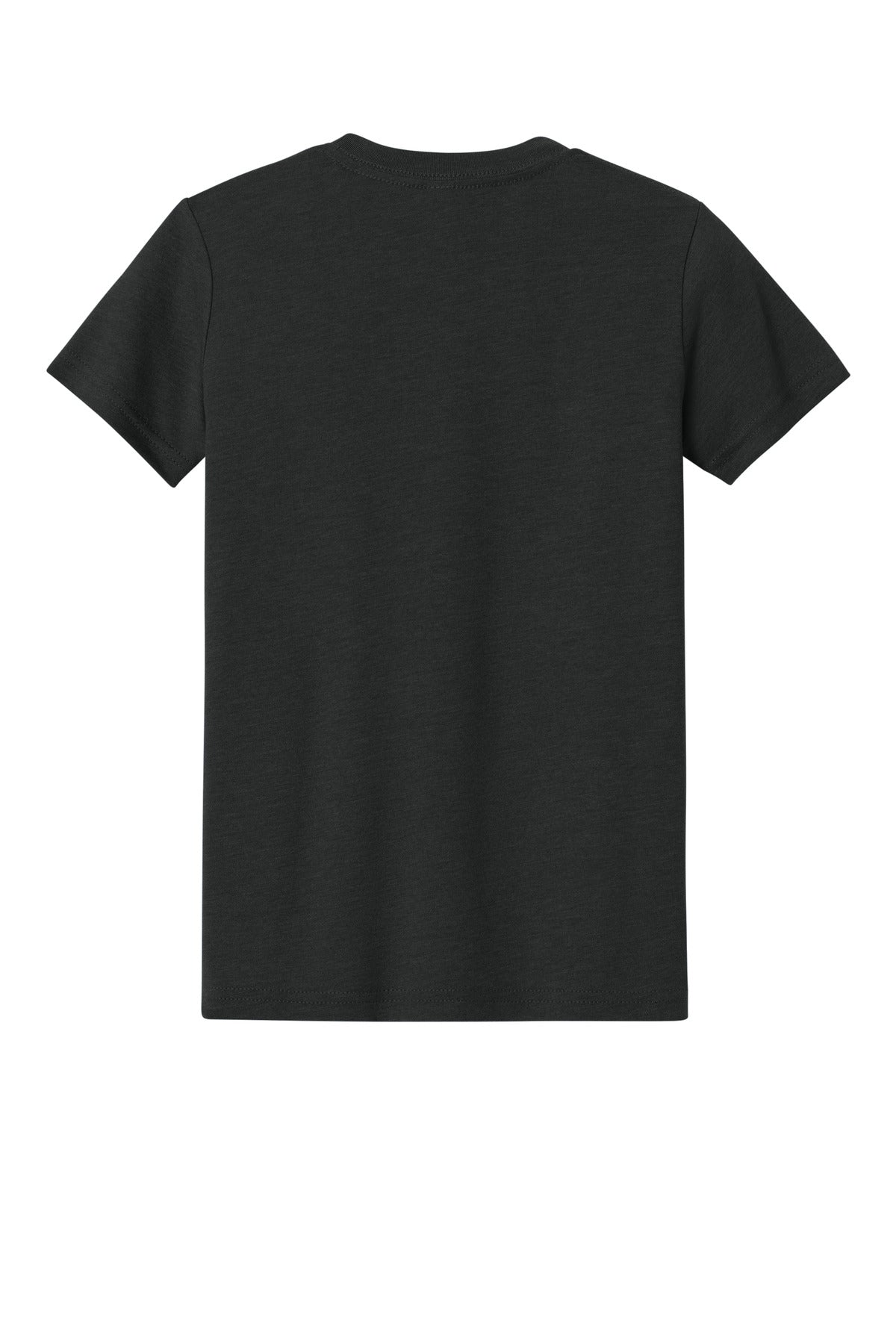 BELLA+CANVAS Youth Heather CVC Tee - Black Heather