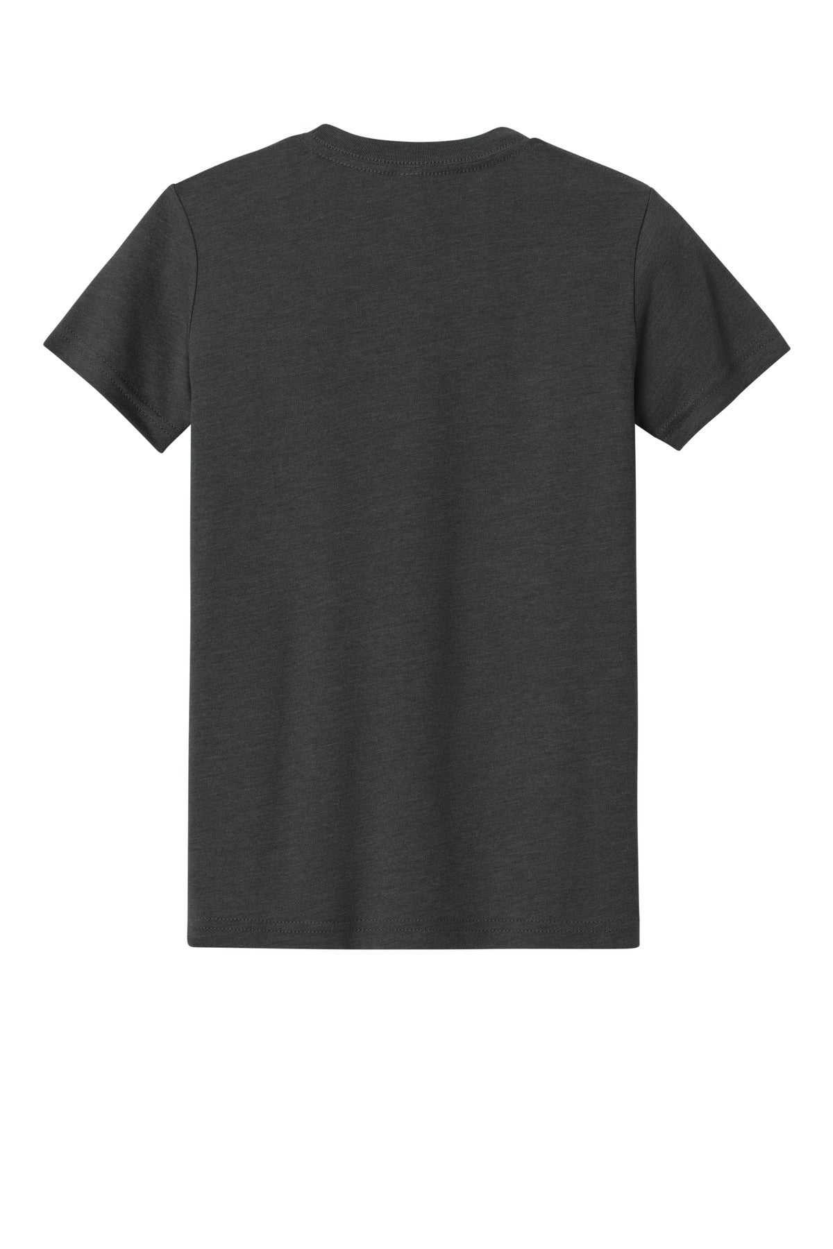 BELLA+CANVAS Youth Heather CVC Tee - Dark Grey Heather