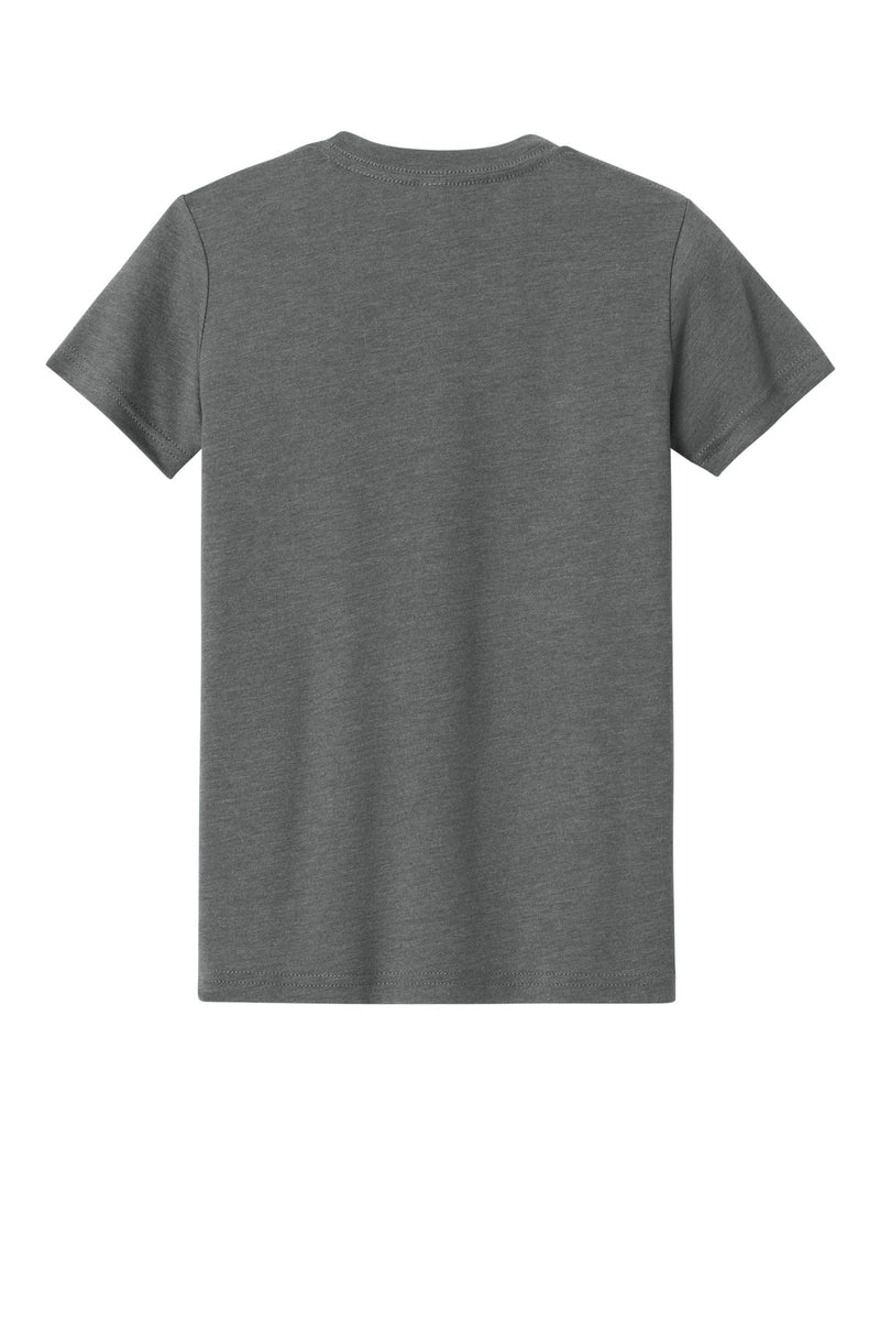 BELLA+CANVAS Youth Heather CVC Tee - Deep Heather