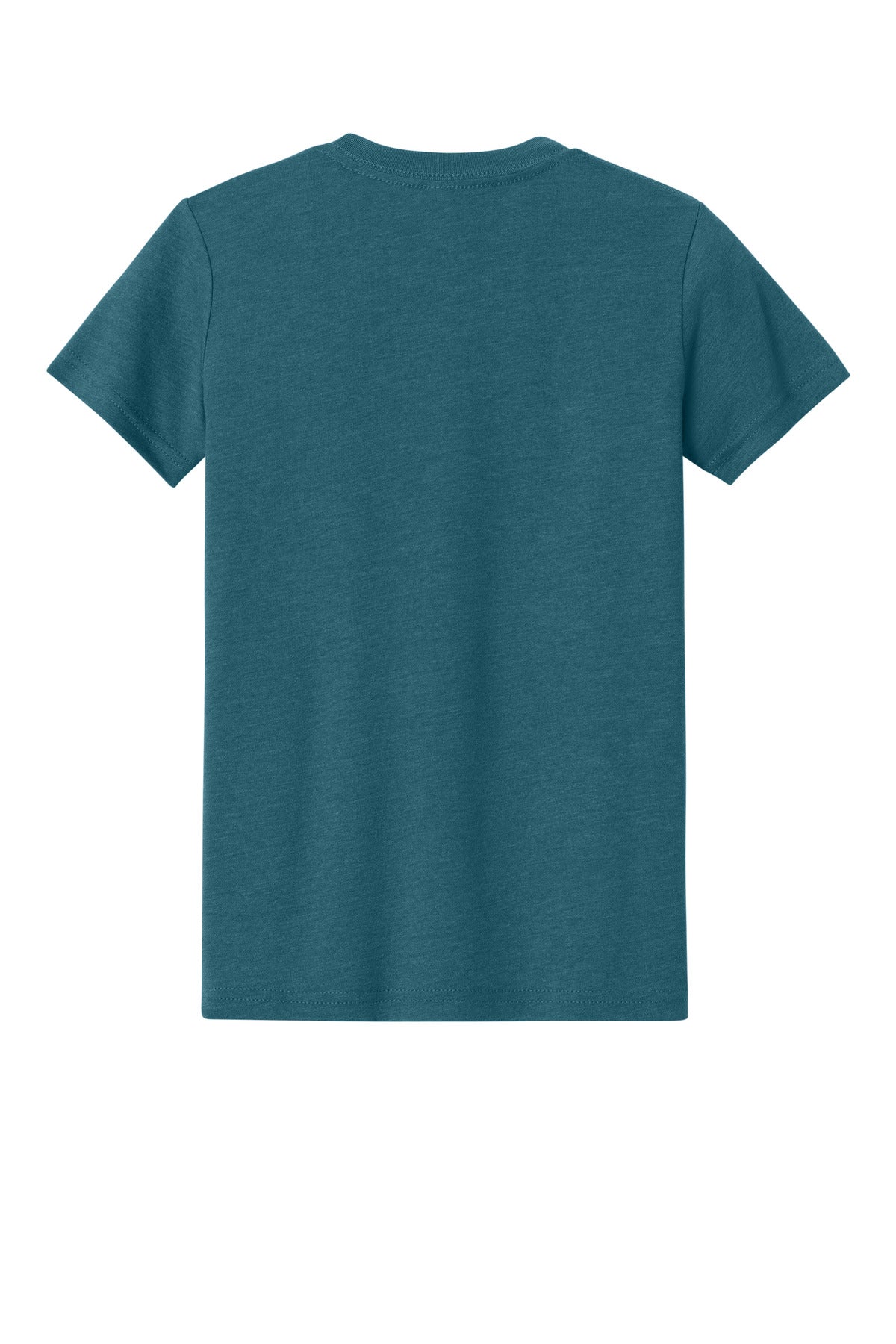BELLA+CANVAS Youth Heather CVC Tee - Heather Deep Teal