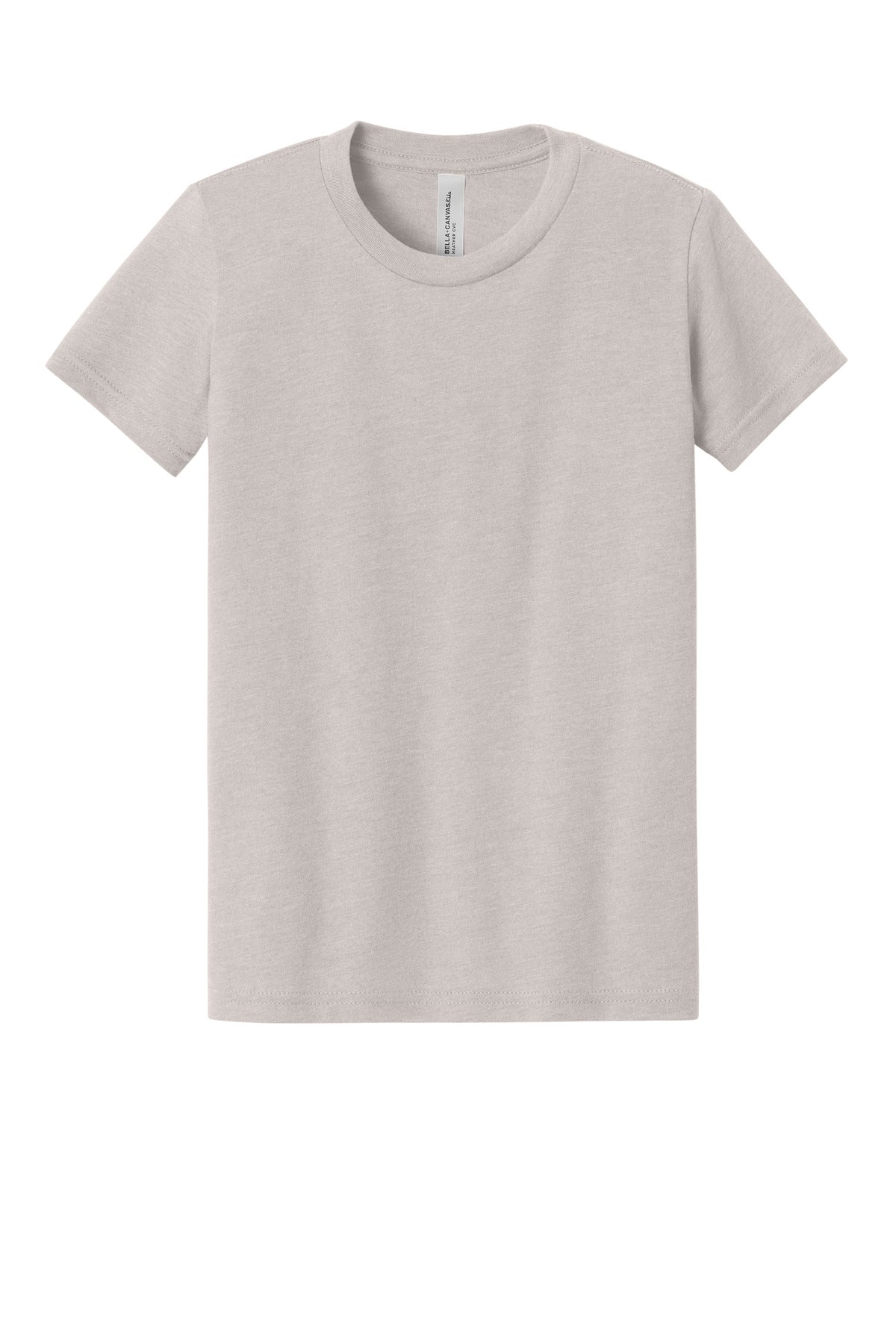 BELLA+CANVAS Youth Heather CVC Tee - Heather Dust