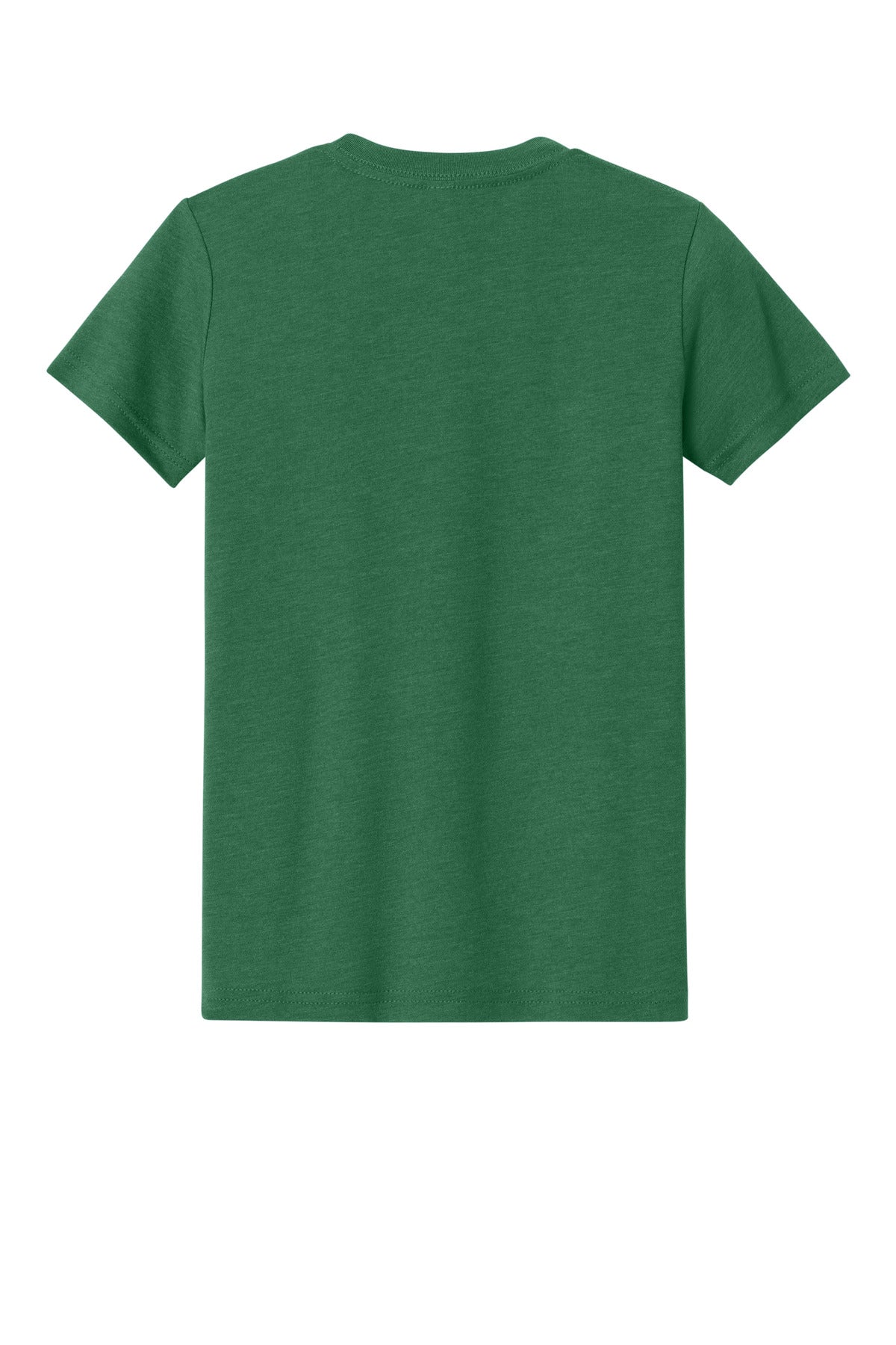 BELLA+CANVAS Youth Heather CVC Tee - Heather Grass Green