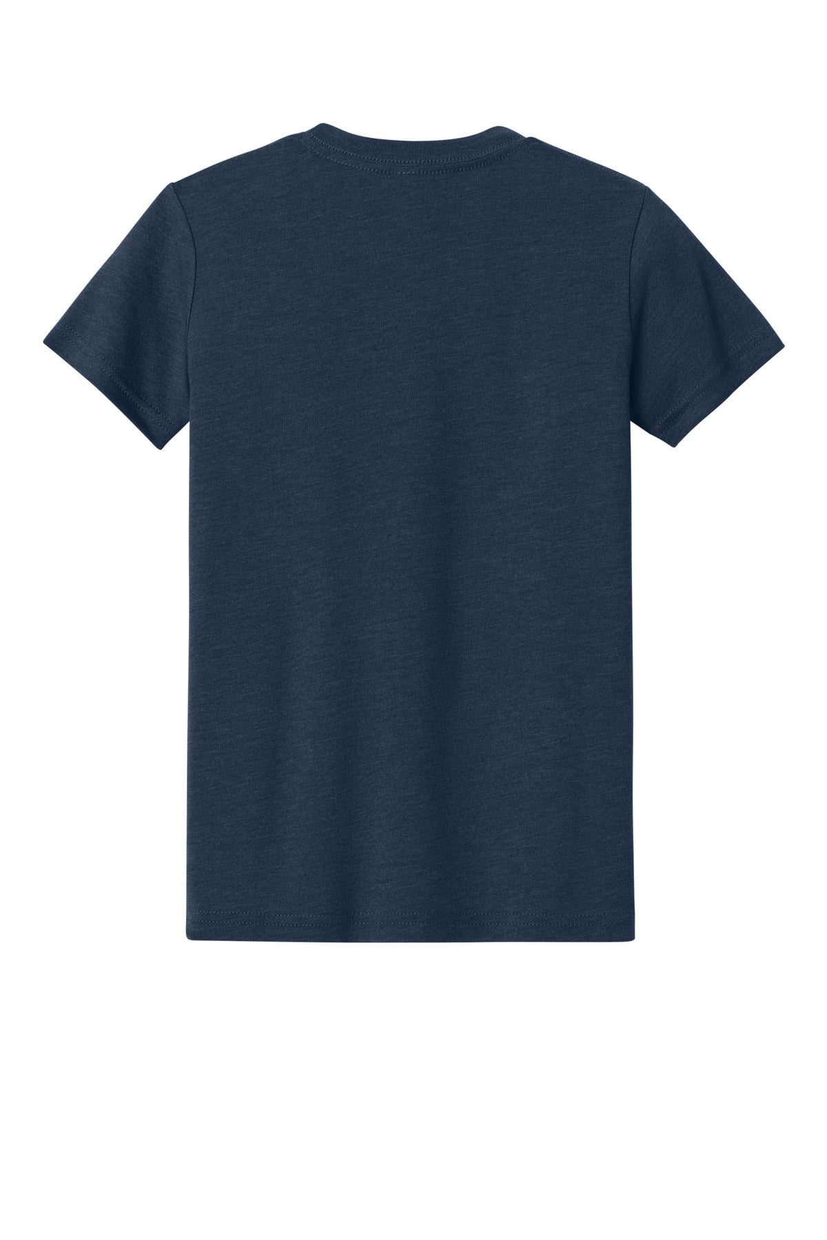 BELLA+CANVAS Youth Heather CVC Tee - Heather Midnight Navy