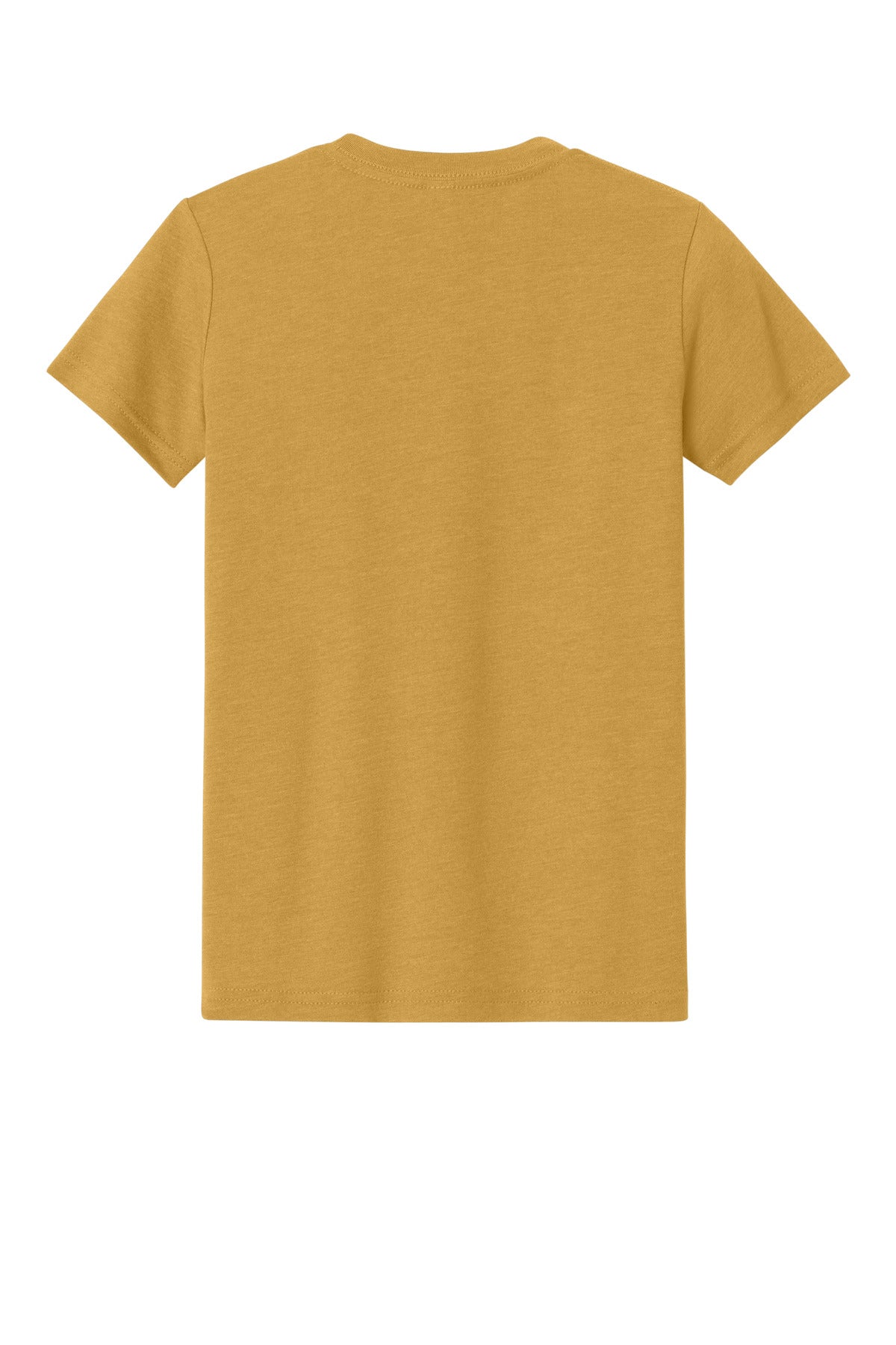 BELLA+CANVAS Youth Heather CVC Tee - Heather Mustard
