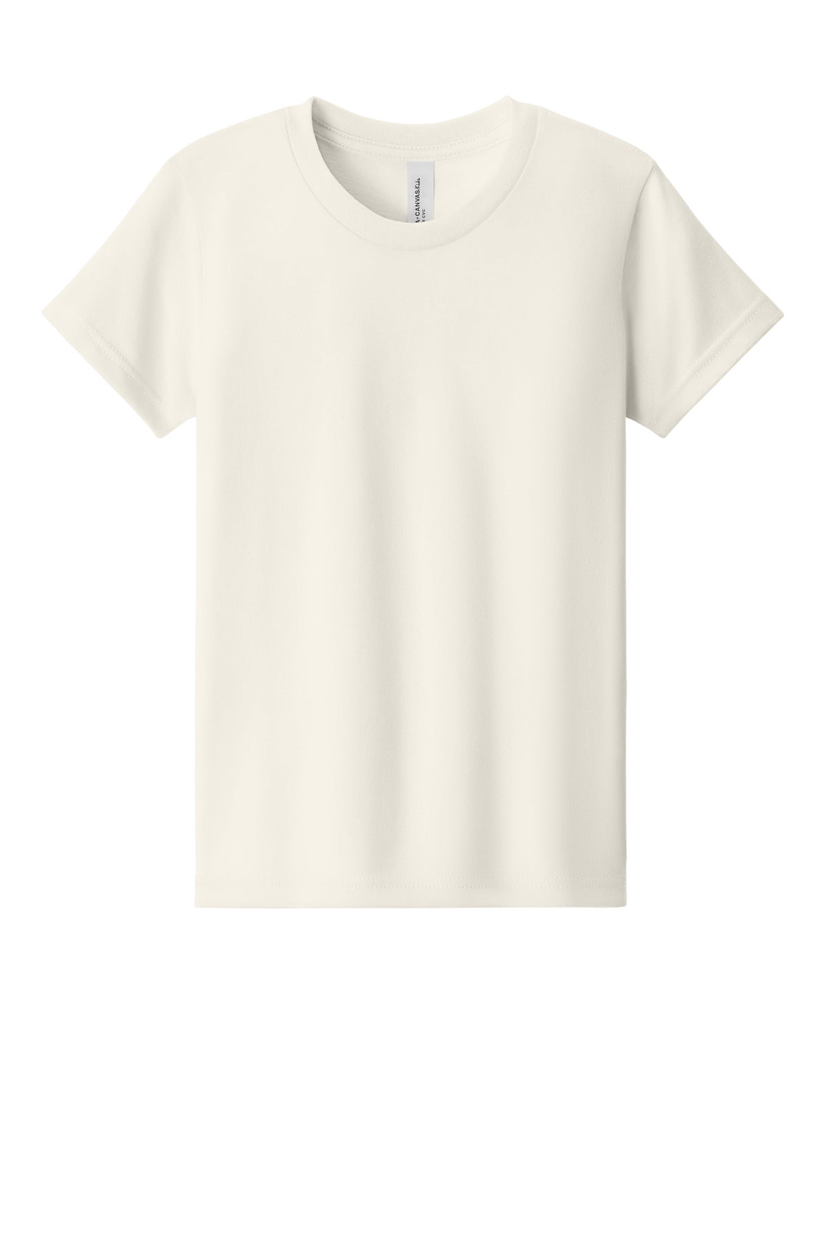 BELLA+CANVAS Youth Heather CVC Tee - Heather Natural