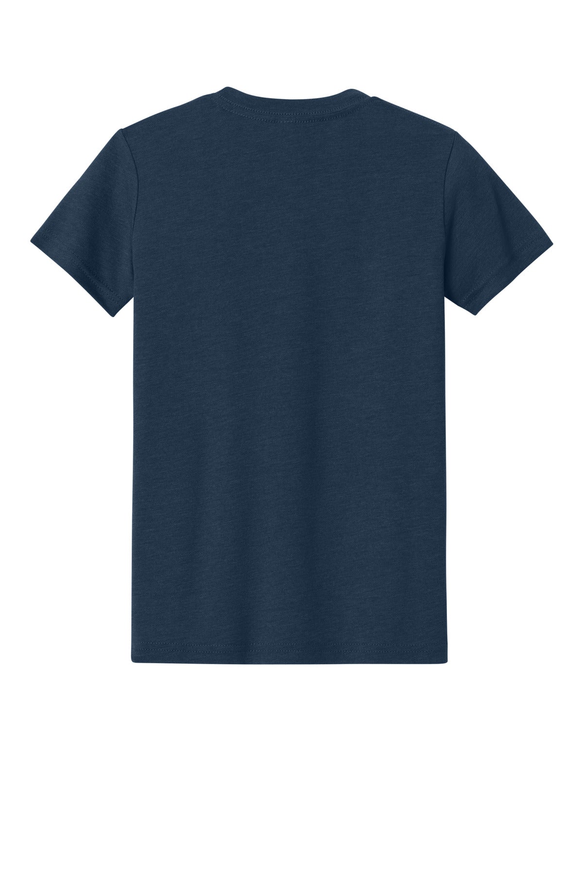 BELLA+CANVAS Youth Heather CVC Tee - Heather Navy